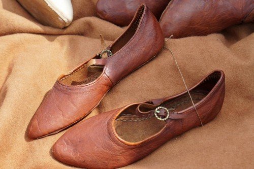 chaussures médiévales ballerines
